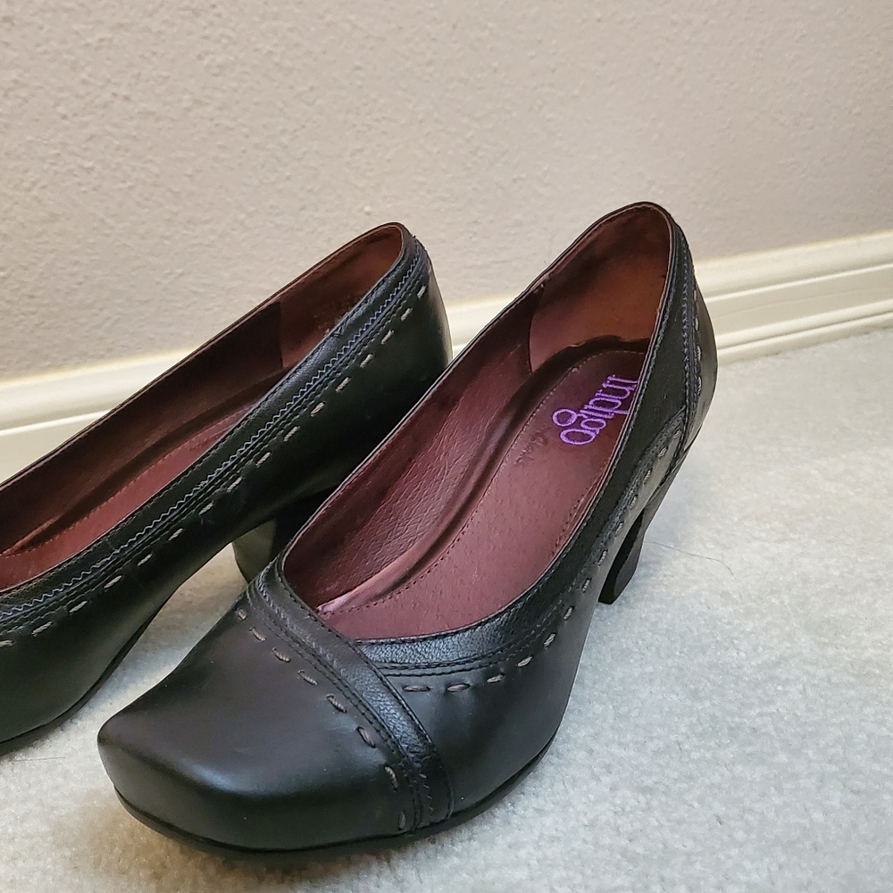 Indigo by Clarks Black Heels Shoes